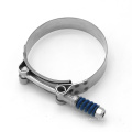 Custom logo high performance adjustable steel spring hose clamps